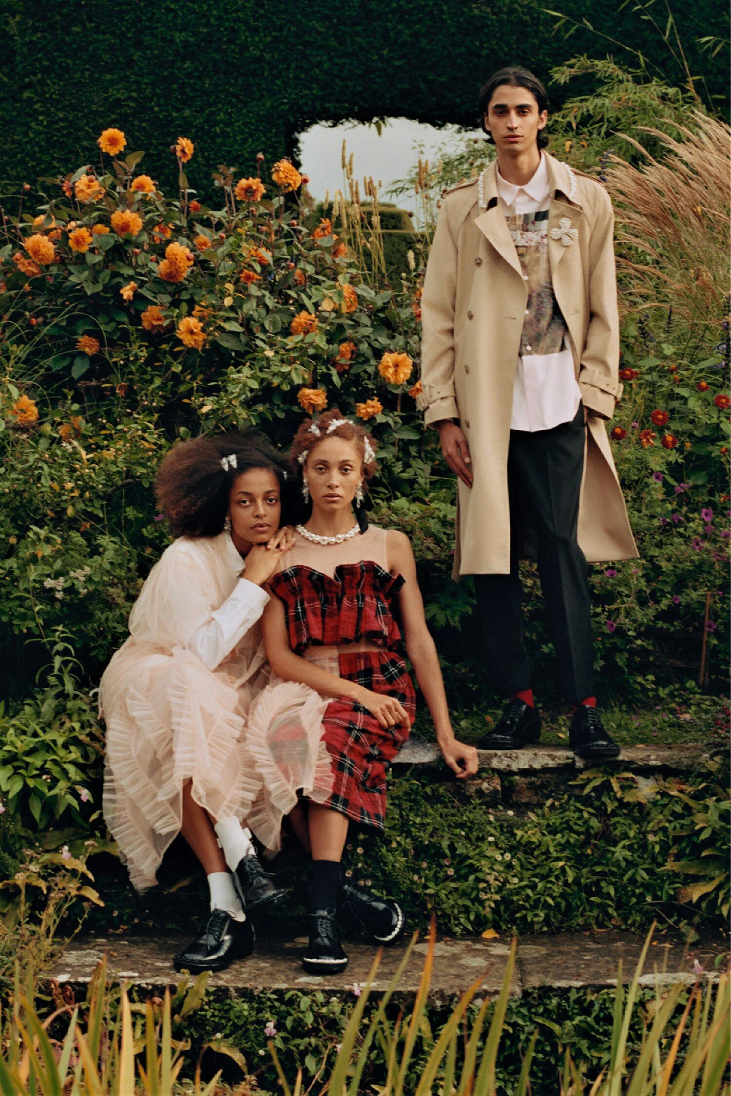 Tyler Mitchell Shoots Simone Rocha X H&M at Great Dixter House Tyler Mitchell Shoots Simone Rocha X H&M at Great Dixter House